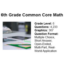 6th Grade Common Core Math